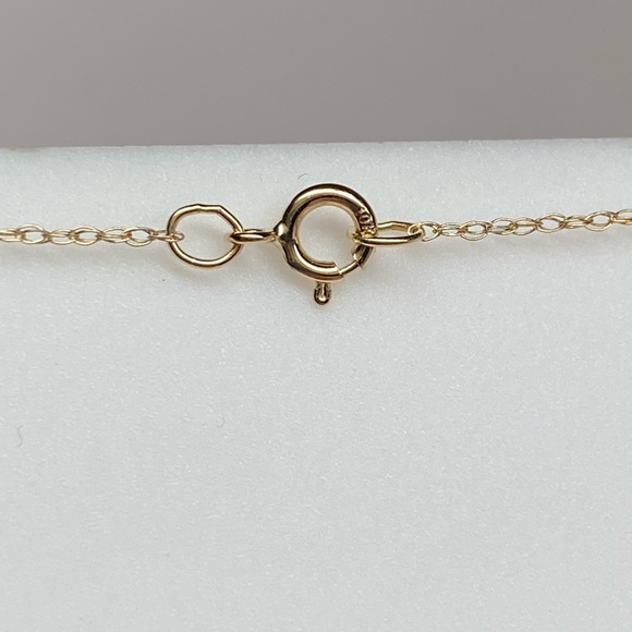 10k Yellow Gold Natural Emerald and Diamond Cluster Pendant with Chain NEW - Picture 11 of 16